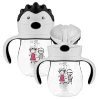 AKUKU Kubek bidon z obciążoną słomką 250ml