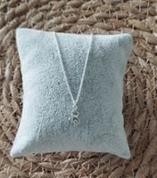 Naszyjnik srebrny damski z kotkiem KOT KOTEK 925 łańcuszek 45 cm na prezent