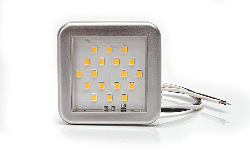Lampa LED oświetlenia wnętrza kwadratowa 24V (990) zdjęcie 4