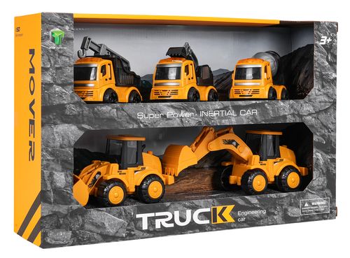 Zestaw Pięciu Pojazdów Budowlanych na Arena.pl