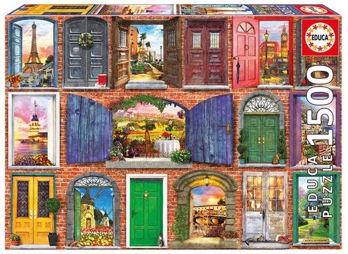 Educa Puzzle Drzwi Europy 1500 el. na Arena.pl