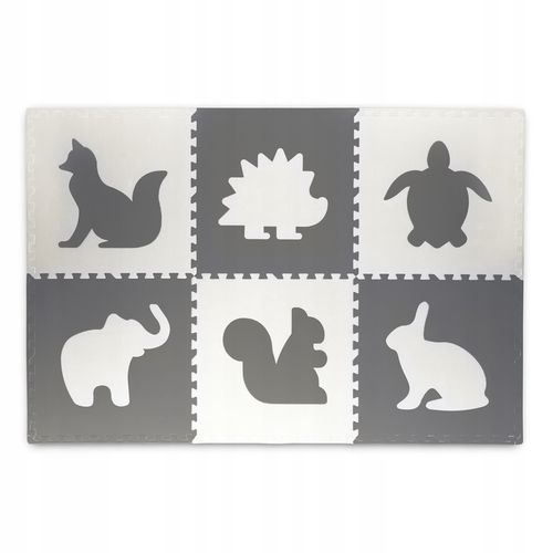 MATA PIANKOWA EVA ZWIERZĄTKA DUŻE PUZZLE 180x120 cm DLA DZIECI RICOKIDS na Arena.pl