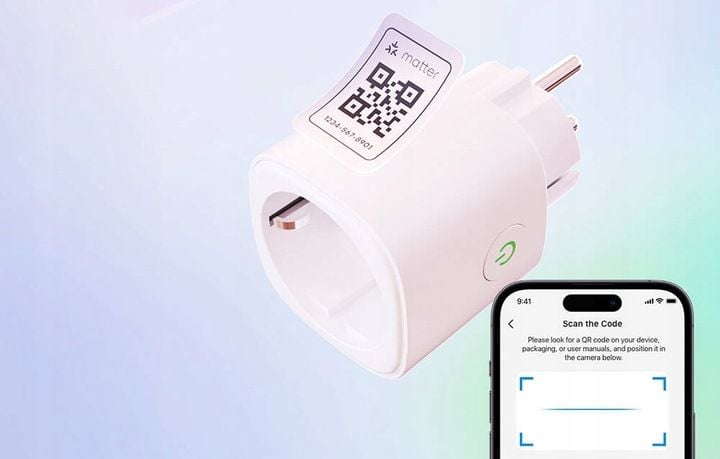 GNIAZDKO MEROSS MATTER INTELIGENTNE POMIAR ENERGII SMART POJEDYNCZE zdjęcie 3