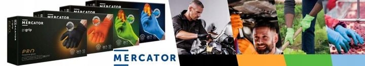 Rękawice nitrylowe POWERGRIP IDEALL GRIP Orange XL zdjęcie 4