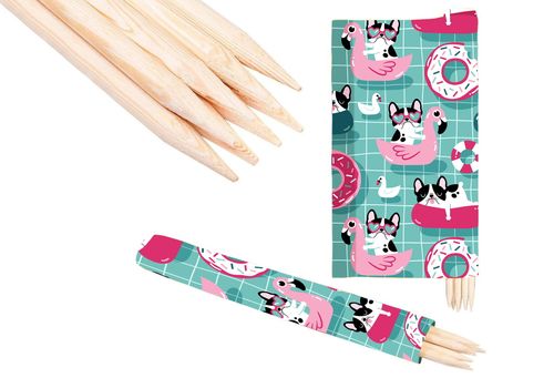 PARAWAN PLAŻOWY Buldożki w wodzie z indywidualnym  napisem 5 PANELI 12.5 na Arena.pl