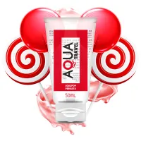 aqua travel lubrykant wodny lollipop 50ml - kompaktowy smakowy