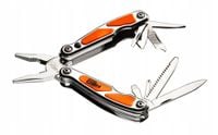 NEO MULTITOOL SCYZORYK NÓŻ SKŁADANY TURYSTYCZNY LATARKA LED 10 FUNKCJI MINI
