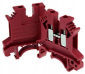 Złączka szynowa 1 piętrowa UK 2.5 red ZUG na DIN