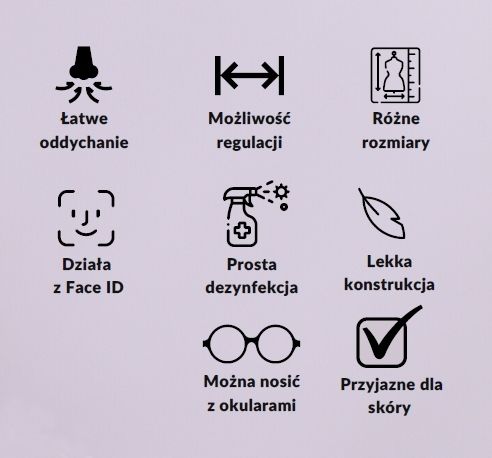 PRZYŁBICA Minishield / Hilfitec / Biała S zdjęcie 13