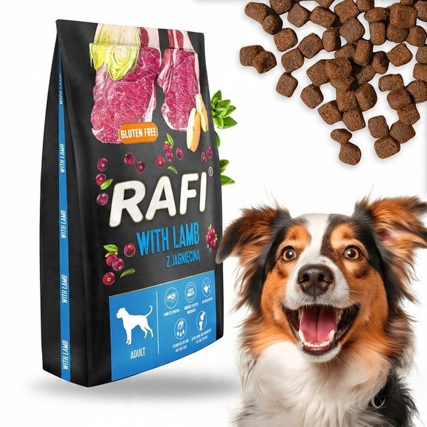 Rafi karma sucha jagnięcina 10 kg zdjęcie 12