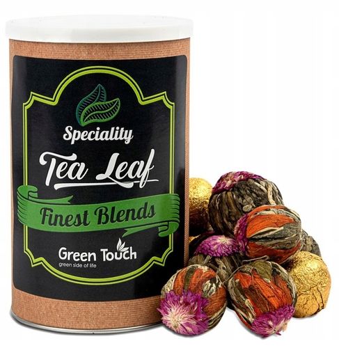 Green Touch Tea ZESTAW 10 x HERBATA KWITNĄCA puszk na Arena.pl
