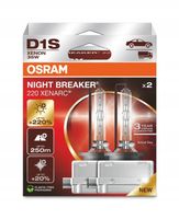 D1S OSRAM NIGHT BREAKER LASER XENARC +220% 2SZT