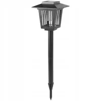 Lampa owadobójcza solarna UV latarenka wbijana ogrodowa na komary