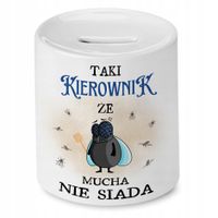 Skarbonka Dla Kierownika Na Urodziny Na Prezent Z Nadrukiem Ze Zdjęciem