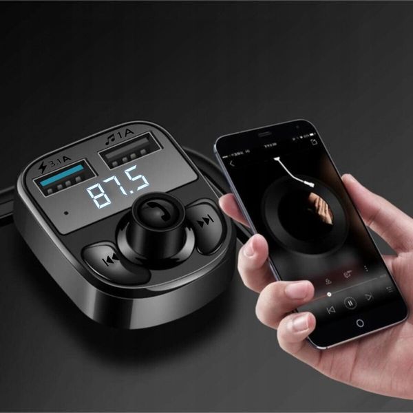 TRANSMITER BLUETOOTH FM MP3 ŁADOWARKA ODTWARZACZ TRANSMITER BT AUDIO zdjęcie 14