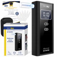 ALKOMAT PROFESJONALNY ETUI KALIBRACJA 10 USTNIKÓW DOKŁADNOŚĆ JAK POLICYJNY