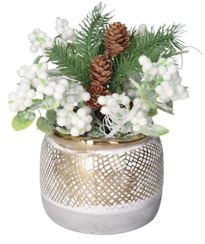 DONICZKA OSŁONKA CERAMICZNA OZDOBA STROIK DONICZKI OSŁONKI na Arena.pl