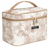 Kuferek kosmetyczka organizer na kosmetyki damski Peterson z uchwytem