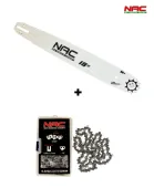 PROWADNICA DO PIŁY 18" NAC + ŁAŃCUCH ORYGINAŁ