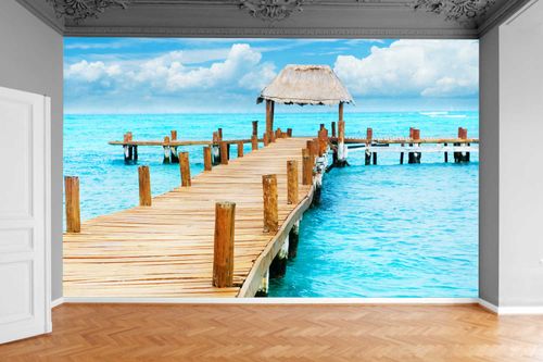 Fototapeta RAJSKI MOST DREWNIANY OCEAN 300x210 na Arena.pl