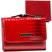 portfel damski skóra+pu px32-rs red