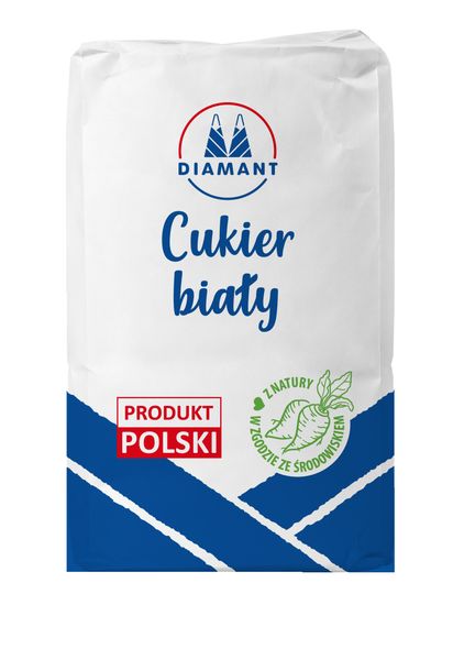 Cukier biały Diamant 1 kg zdjęcie 1