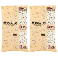 FASOLA Piękny Jaś karłowy 1kg (2x500g) Wysoka JAKOŚĆ Produkt NATURALNY