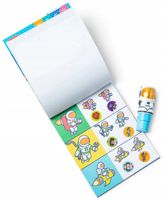 Naklejki dla dzieci Kosmos Książeczka ze stempelkiem StickerWOW MelissaDoug