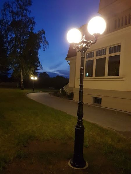 LAMPA GI 2xKULA - stojąca H-3500 zdjęcie 5