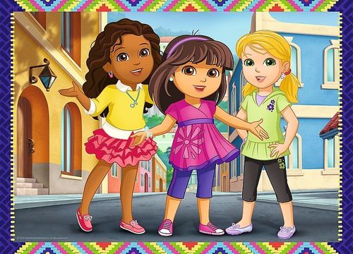 Trefl 4w1 Dora i Przyjaciele na Arena.pl