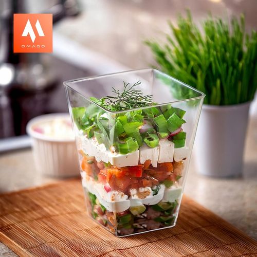 PUCHARKI do DESERÓW POJEMNIK NA ŻYWNOŚĆ na DESERY na DESERKI 24szt 150ml na Arena.pl