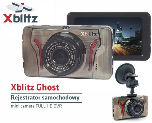 Wideorejestrator Xblitz GHOST FullHD LCD 3'' +32GB na Arena.pl