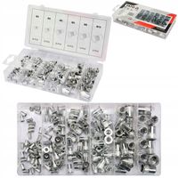 YATO ZESTAW NITONAKRĘTEK ALUMINIOWYCH NORMALIA M3-M10 150 SZTUK YT-36460