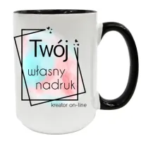 FOTO KUBEK DUŻY Z TWOIM WŁASNYM NADRUKIEM ZDJĘCIEM PREZENT DZIADKA BABCI