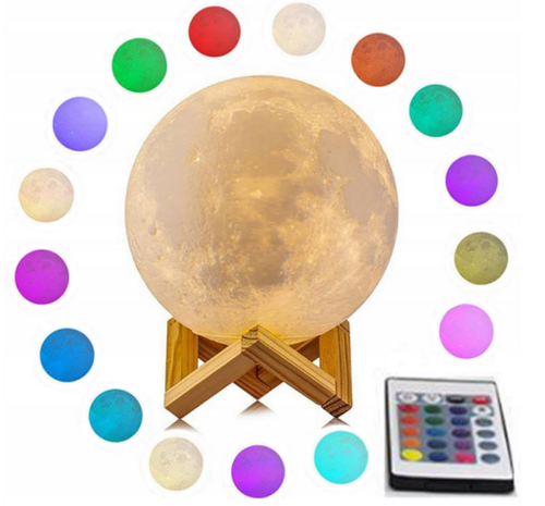 Lampka księżyc z pilotem na Arena.pl