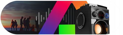 GŁOŚNIK PRZENOŚNY RADIO BUDOWLANE TUBA WIEŻA BLUETOOTH CHARGE 1300W na Arena.pl