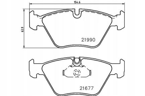 2199003 KLOCKI HAM. BMW P. E39 10/96- na Arena.pl