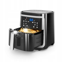 FRYTKOWNICA BEZTŁUSZCZOWA 7L FRYTOWNICA 1900W Aigostar AVA AIR FRYER FRYTKI