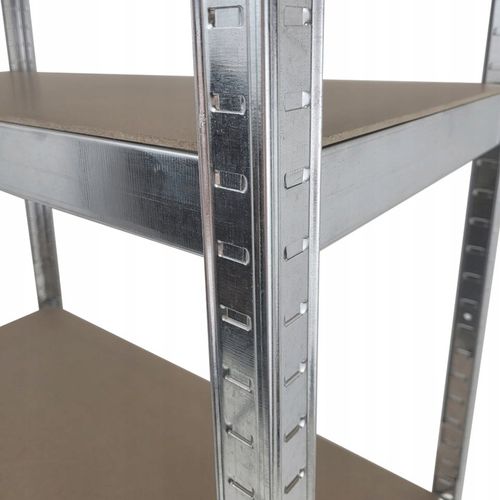 Regał metalowy ocynkowany wciskany 180x90x40 cm, 5 półek 875kg na Arena.pl