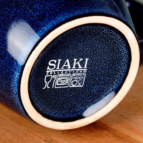 Kubek Granatowy na Napoje Ciepłe Zimne do Picia Kawy Herbaty Ziół Napojów na Arena.pl