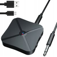 BLUETOOTH TRANSMITER NADAJNIK ODBIORNIK 2w1 ADAPTER AUDIO + KABLE