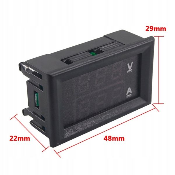 AMPEROMIERZ WOLTOMIERZ 100V 100A PRĄD STAŁY DC zdjęcie 8