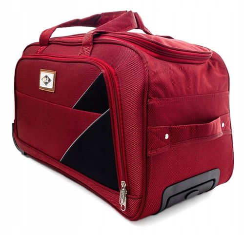 POJEMNA TORBA PODRÓŻNA XL 2x KÓŁKA WALIZKA BAGAŻ 50 L na Arena.pl