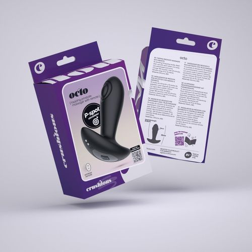 crushious octo tapping anal plug with remote control na Arena.pl