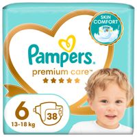 Pampers Pieluchy Premium Care, Rozmiar 6, 38 pieluch, 13kg+