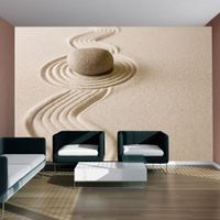 Fototapeta - Zen sand garden 300x231