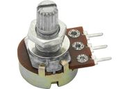 Potencjometr Obrotowy  500 Ohm B lini l=15mm