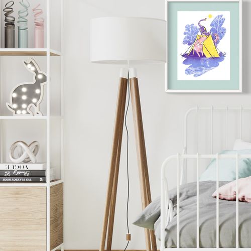 Pod namiotem - plakat A3 na Arena.pl