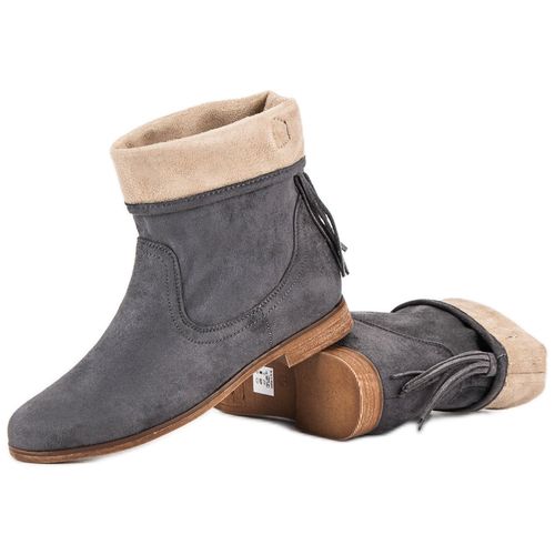 Zamszowe Botki Boho r.36 na Arena.pl