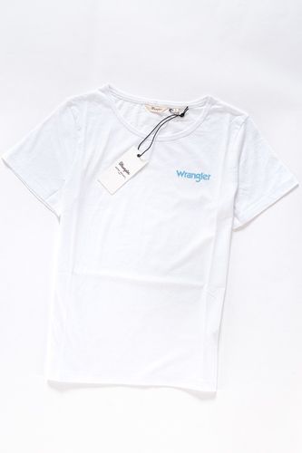 WRANGLER LOGO TEE WHITE W7339EV12 S na Arena.pl